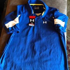 Men’s Brand New Under Armour golf shirt